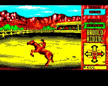 Buffalo Bill's Wild West Show (1989)(Tynesoft)[b2] screen shot game playing